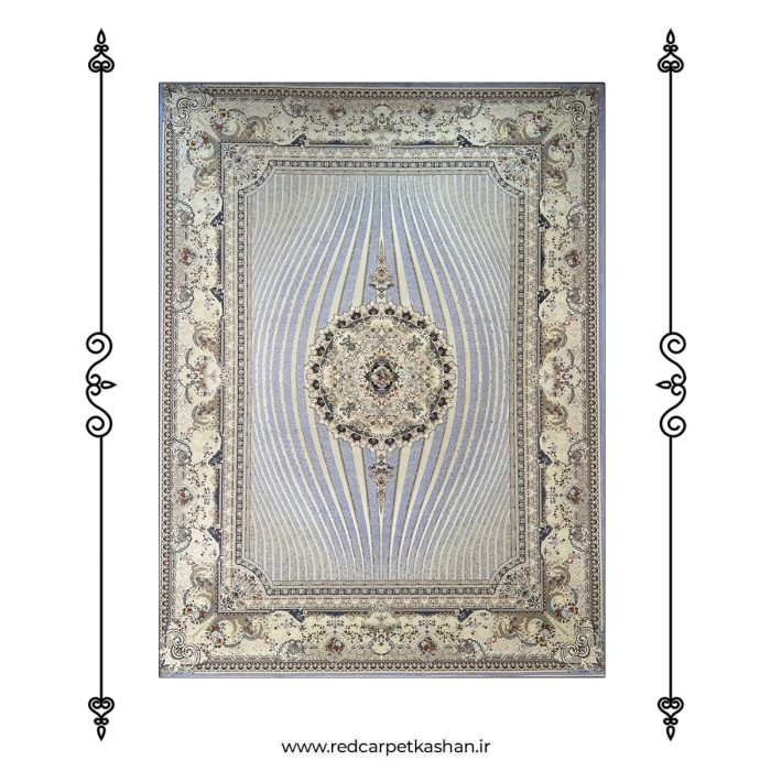 فرش کاشان 1200شانه تراکم 3600 دستبافت گونه کد 149 2
