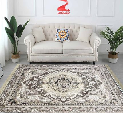 فرش 700 شانه طرح عروس خلیج کد 7034