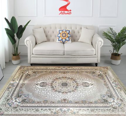 خرید فرش 700 شانه طرح هانا کد 7043