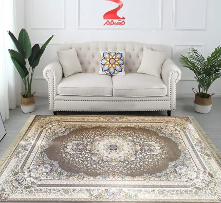 فرش ماشینی 700 شانه طرح رزیتا کد 7049