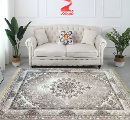 خرید فرش 700 شانه طرح باغ بهشت کد 7051