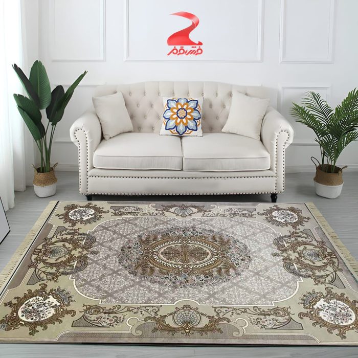 خرید فرش 700 شانه طرح گیلدا کد 7059