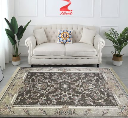 خرید فرش 700 شانه طرح گندم کد 7064