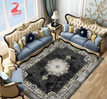 خرید فرش ماشینی ۷۰۰ شانه طرح کیمیا کد ۷۱۸۷ 8