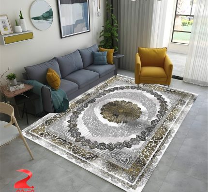 خرید فرش 700 شانه طرح شمیران کد 7208