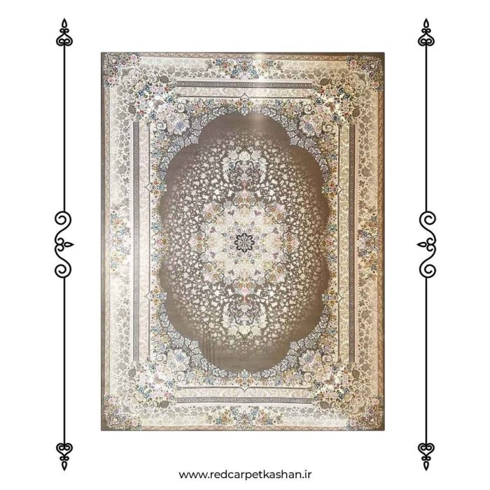 فرش ماشینی 700 شانه طرح رزیتا کد 7049 2