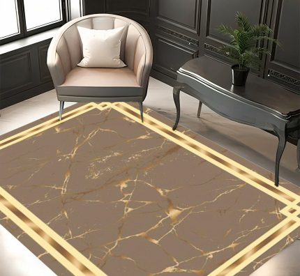 فرشینه طرح سنگ کد 50178 (پس کرایه) – فرشینه رضوان