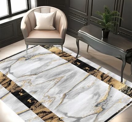 فرشینه طرح سنگ کد 50180 (پس کرایه) – فرشینه رضوان