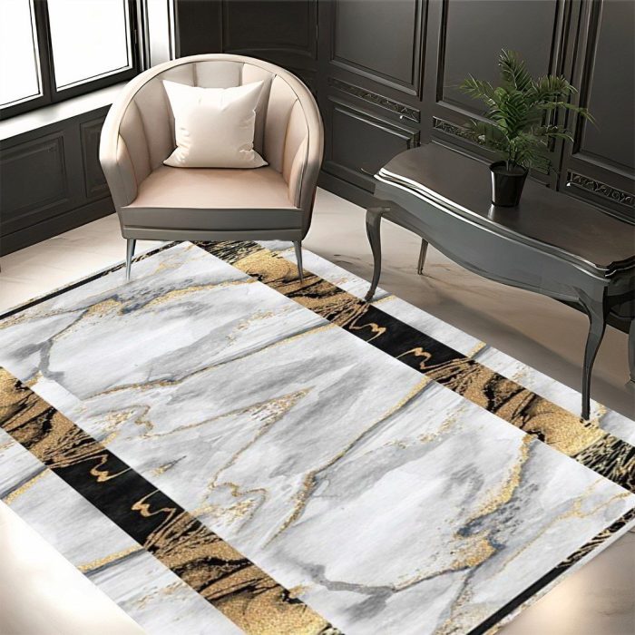 فرشینه طرح سنگ کد 50180 (پس کرایه) – فرشینه رضوان