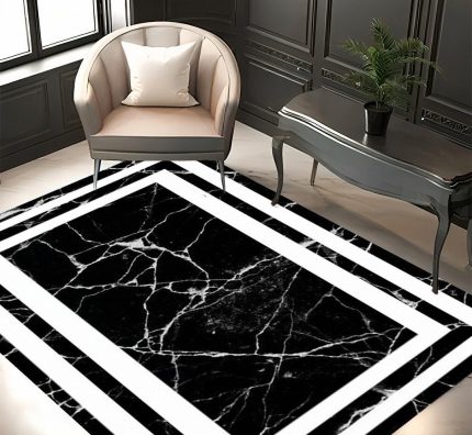 فرشینه طرح سنگ کد 50184 (پس کرایه) – فرشینه رضوان